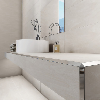 Perfil aluminio para baño